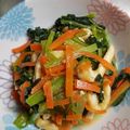 クックAZQMWV☆'s cooksnap of when they made 小松菜と油揚げの炒り煮.