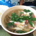 kiminov's cooksnap of when they made ◆新玉ねぎとカニカマの中華風スープ♪◆.