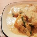 クックAKA9I8☆'s cooksnap of when they made 鮭とアスパラのレモンクリーム煮.