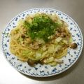 セバス☆'s cooksnap of when they made エスニック風！？きのこのバター醤油パスタ.