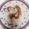 yuigoma's cooksnap of when they made めんつゆで簡単美味❤︎サーモンの漬け丼.