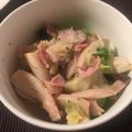 ウッキヨウコ's cooksnap of when they made キャベツとエリンギのガーリック蒸し煮.
