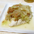 みゅう１５'s cooksnap of when they made ささみの酒蒸し　梅肉だれ.