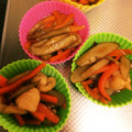 ✼ひなくんまま✼'s cooksnap of when they made お弁当用冷凍おかず～きんぴらごぼう～.