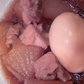 はちはちこ８'s cooksnap of when they made 鶏と大根の煮物.