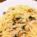 ayaka☆mu's cooksnap of when they made 簡単混ぜるだけ☆大葉の和風パスタ.