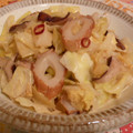 rie-tin's cooksnap of when they made キャベツとちくわのマヨポン炒め.