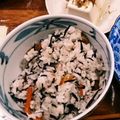 リリカル's cooksnap of when they made リメイク❤️ひじきの煮物DE梅ひじき炒飯.