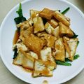 amjkao's cooksnap of when they made ホウレン草と油揚げのあんかけ.