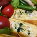 kdama's cooksnap of when they made 《簡単♪》ラディッシュの葉入りオムレツ.