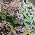 ふぁんたにゃん's cooksnap of when they made 小松菜としらすのあっさり炒め.