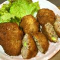 毎日楽しい's cooksnap of when they made えだまメンチ.