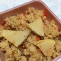 ∞ちぷ子∞'s cooksnap of when they made 簡単タケノコご飯☆.