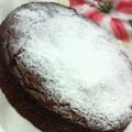 キョク's cooksnap of when they made ﾜﾝボウルで簡単☆ガトー･ショコラ♪.