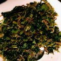 スイカが好物's cooksnap of when they made 柚子胡椒香る＊大根の葉とジャコのふりかけ.