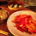 Emmabeagle's cooksnap of when they made 我が家の鮭南蛮漬け.