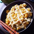 MAYOnna1se's cooksnap of when they made 朝食に♪トロトロ卵醤油焼き丼。。.