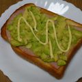 gemini67's cooksnap of when they made アボカドサンド♡.