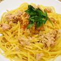 saki1010's cooksnap of when they made さっぱり～☆大根とツナの簡単パスタ.