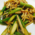 mio1991's cooksnap of when they made アスパラとえのきの醤油マヨ炒め.