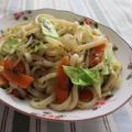 doiko's cooksnap of when they made 10分でランチ！のりの佃煮で焼きうどん.