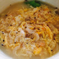 kkll0000's cooksnap of when they made レタスと干し海老☆中華風卵スープ.