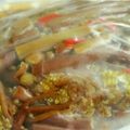 rukapan's cooksnap of when they made 鷹の爪でピリッとわらびのにんにく醤油漬け.