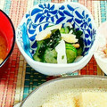 SP♪'s cooksnap of when they made とよ婆ちゃんの笹かまぼこ酢の物.