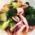 ☆☆ピカリ☆☆'s cooksnap of when they made イカとパプリカのオイスターソース炒め.