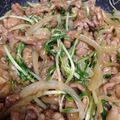ゆけぴmama's cooksnap of when they made 豚肉＆水菜❀オイスター炒め♡.
