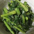 ｼｮｺﾗmode's cooksnap of when they made 青菜のごま味噌和え.