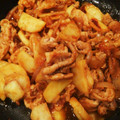 めぐみかえる's cooksnap of when they made ジャガイモと豚肉のちょい辛炒め.
