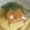 はーとねこ's cooksnap of when they made ふんわり★魚河岸あげと竹の子のすまし汁♪.