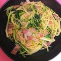 みるら☆'s cooksnap of when they made 三つ葉たっぷりパスタ☆柚こしょう風味.