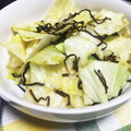 moe1012's cooksnap of when they made 蒸しきゃべつのごま油あえ.