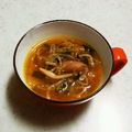 シビシビさん's cooksnap of when they made 簡単♪シャウエッセンの和風キムチ鍋.