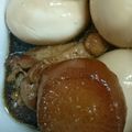 なでしこ322's cooksnap of when they made 手羽元にんにく醤油煮&絶品味玉.