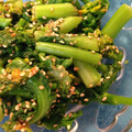 ムーヒツジ's cooksnap of when they made ＊白菜の花のごま和え＊.