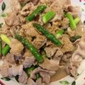クックE662AA☆'s cooksnap of when they made アスパラガスと豚肉の味噌炒め.