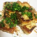 moe1012's cooksnap of when they made ヘルシーでお腹満腹☆和風豆腐ステーキ.