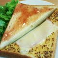 シナモシナモ's cooksnap of when they made シンプル☆トースト.