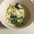 みみよす's cooksnap of when they made 春キャベツのほっこり豆乳スープ.