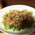 KaiN0906's cooksnap of when they made かんたん鶏ハラミのネギぽん酢.