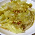 rieglay's cooksnap of when they made キャベツの甘酢炒め.