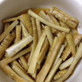 夕飯は６時です's cooksnap of when they made たたきごぼう（ごま酢ごぼう）♪.