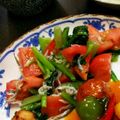 dめぐb's cooksnap of when they made トマトと小松菜のサラダ.