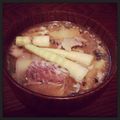 miiiii0000's cooksnap of when they made 鯖と筍のお味噌汁.
