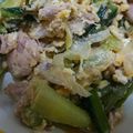 友梨香ママ's cooksnap of when they made 小松菜×卵×シーチキン炒め.
