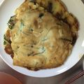 a0imama♡'s cooksnap of when they made ネギのチヂミ.