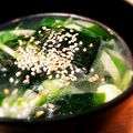 Aloha☆★'s cooksnap of when they made 絶品 ワカメスープ.